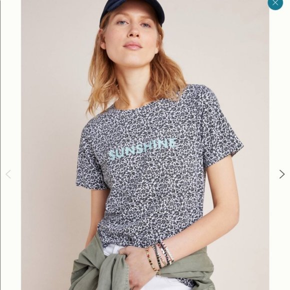 Anthropologie "Sunshine" Tee by Court and Rowe - Picture 2 of 3